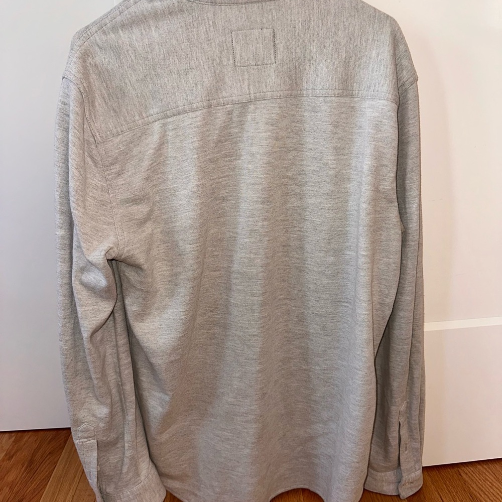 Gray Button-Up Shirt - Picture 7 of 7